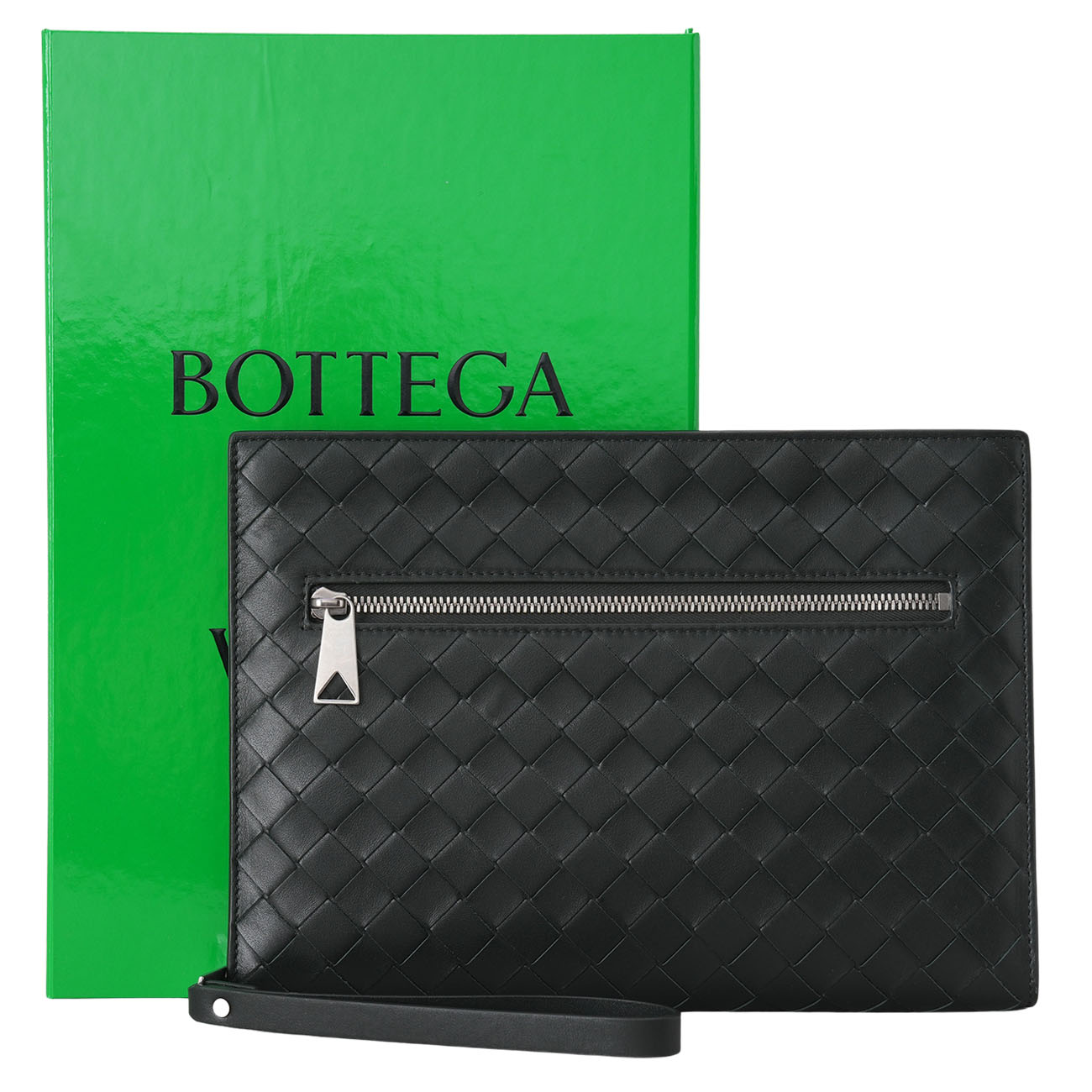 BOTTEGA VENETA(USED)보테가베네타 스몰 인트레치아토 도큐먼트 케이스